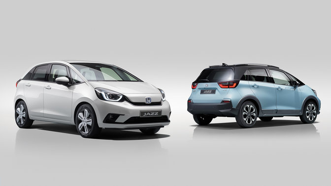 Honda Jazz og Jazz Crosstar i studie