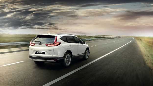 CR-V Hybrid set skråt bagfra
