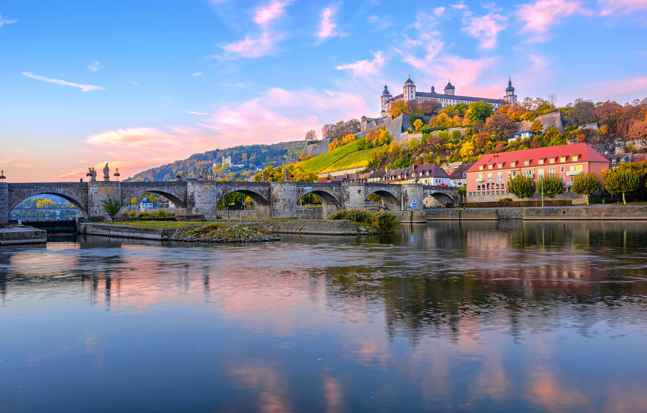 Marienberg-fæstningen i Wurzburg, Tyskland