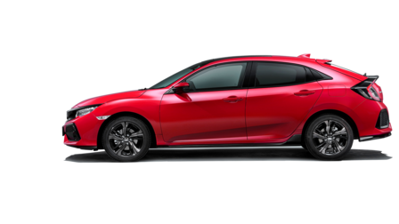 Civic, set fra siden