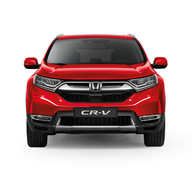 Honda CR-V, set forfra.