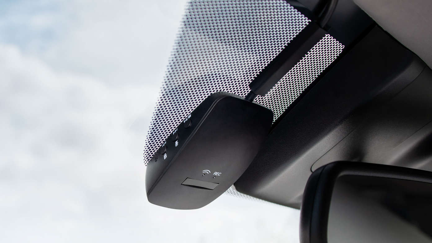 Nærbillede af Honda CR-V Hybrid med den nye Drive Recorder
