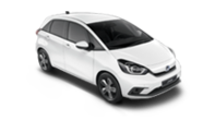 Honda Jazz og Jazz Crosstar set skråt forfra