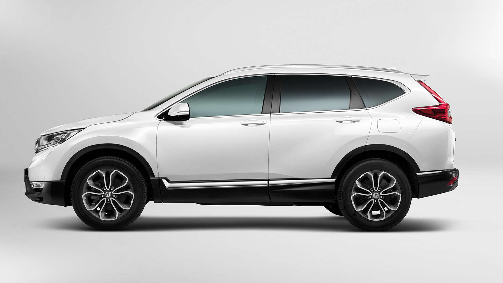 Honda CR-V i studie, set fra siden