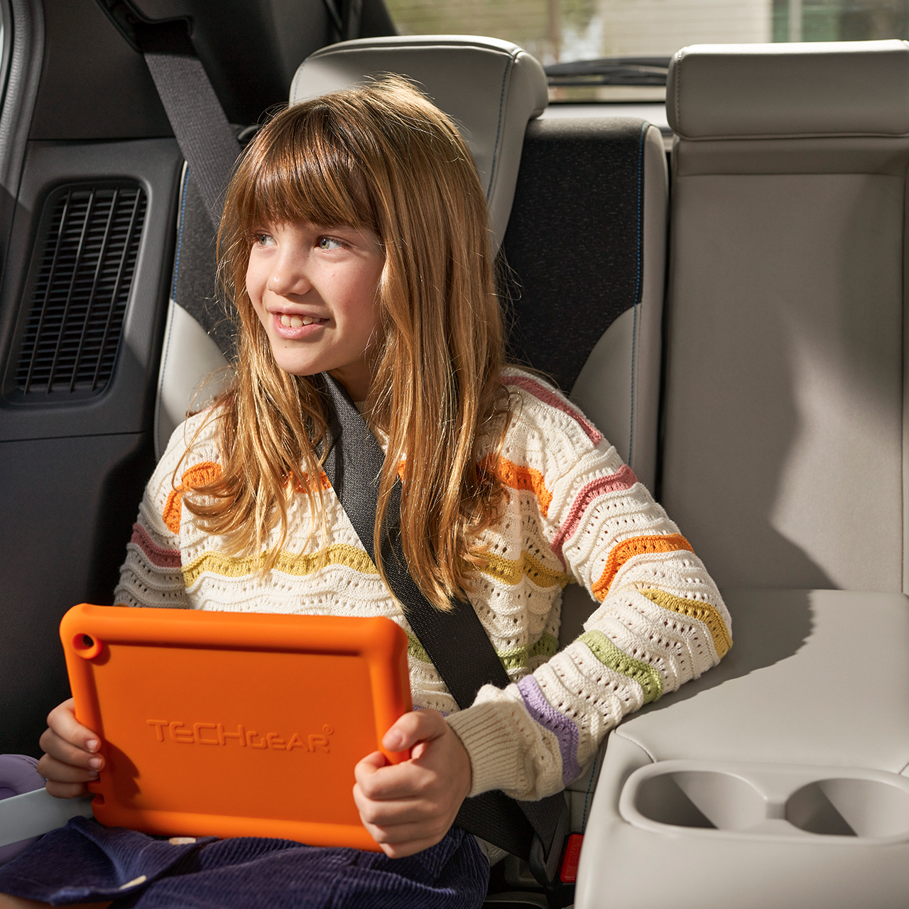 Familie i en Honda HR-V. 