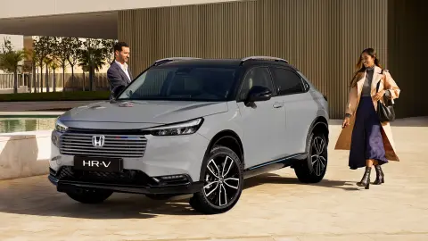 Nærbillede af Honda HR-V's farve