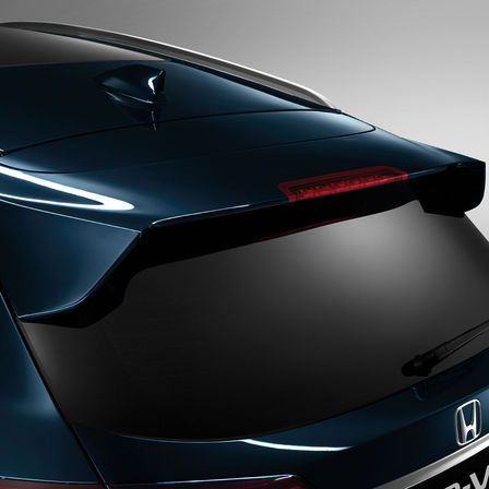 Honda HR-V hækspoiler, set fra siden.