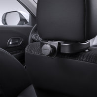 Tabletholder bag p&aring; bils&aelig;de