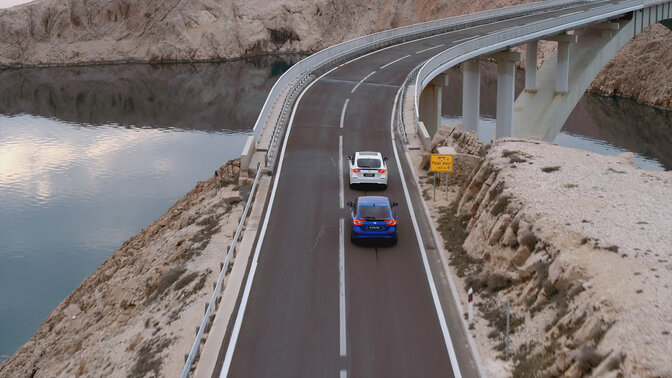 Demonstration af Civic Traffic Jam Assist