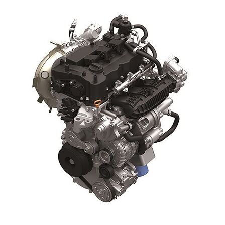 Et indblik i en Honda-motor.