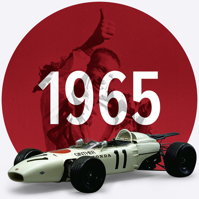 Honda RA273, set skråt forfra.