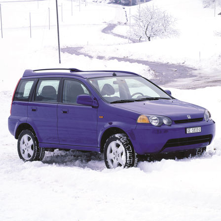Den oprindelige Honda HR-V, set skråt forfra.